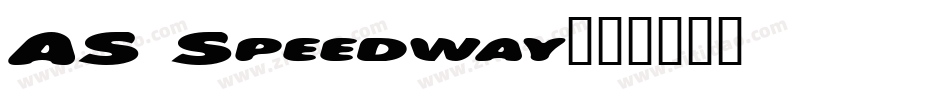 AS Speedway字体转换